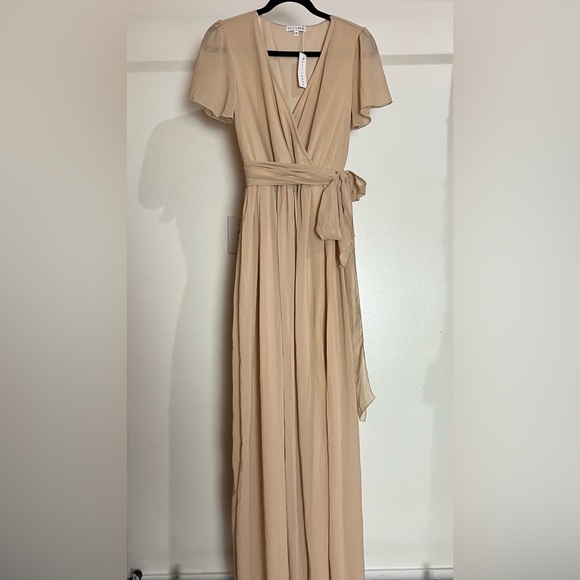 (Natural tan color) Kristina maxi dress (Baltic Born) - Picture 11 of 13